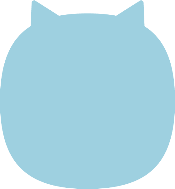 イラスト:ネコの形